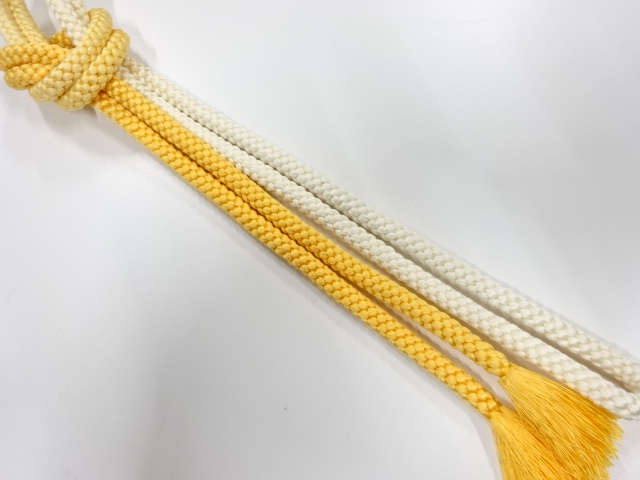 未使用品　正絹　手組帯締め